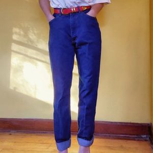Highwaisted Lee Darkwash Jeans